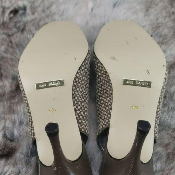 Ann Marino Slingback strapy heel retro shoes‎ - Picture 8 of 8